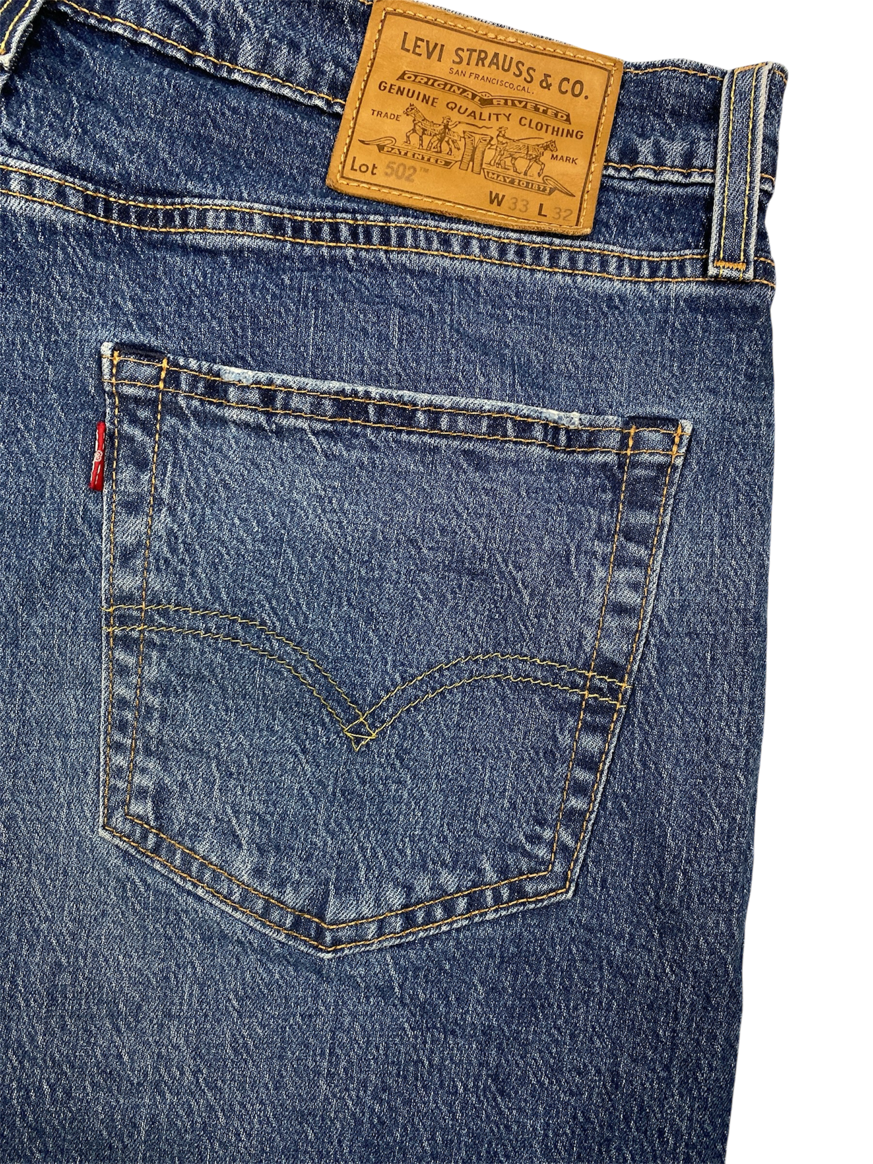 Levis 502 Premium Jeans Blue