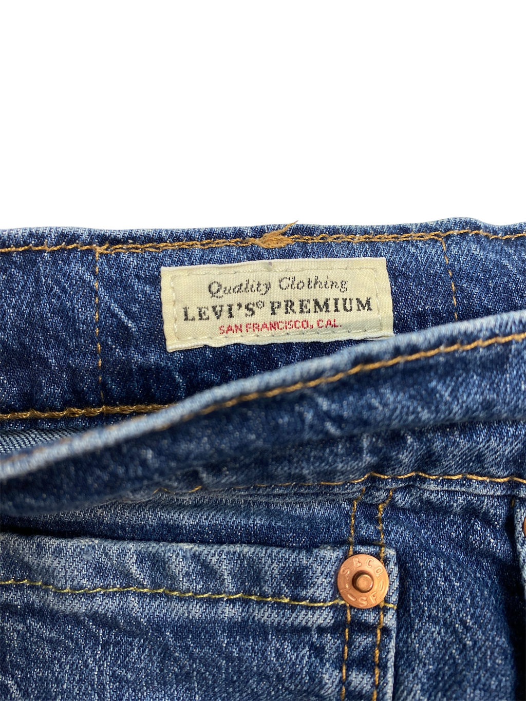 Levis 502 Premium Jeans Blue