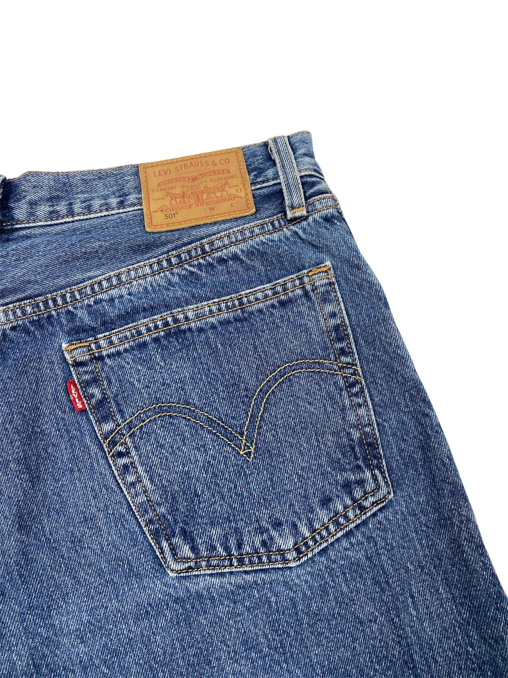 Levis 501 Premium Jeans Blue