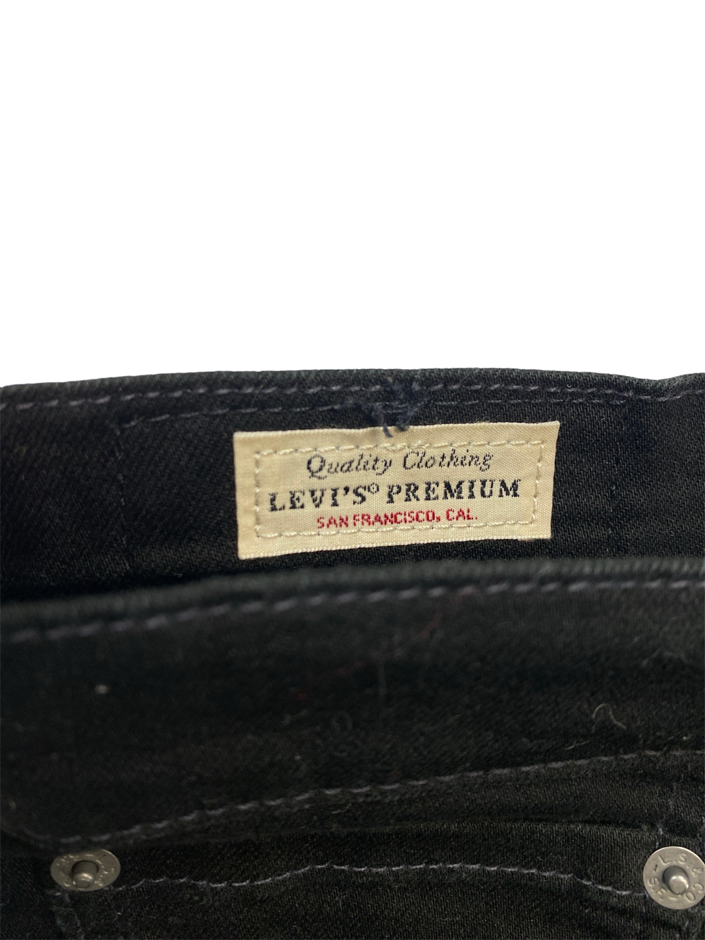 Levis 502 Premium Jeans Black