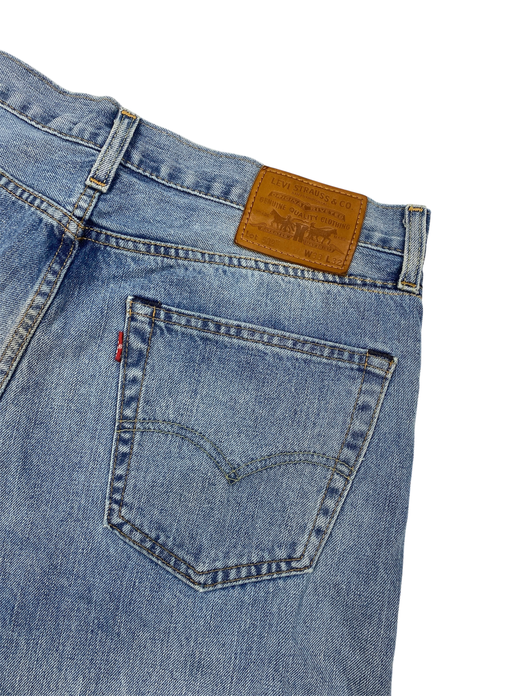 Levis 502 Premium Jeans Light Blue