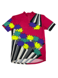 Crazy Pattern Vintage Cycling Jersey