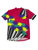 Crazy Pattern Vintage Cycling Jersey