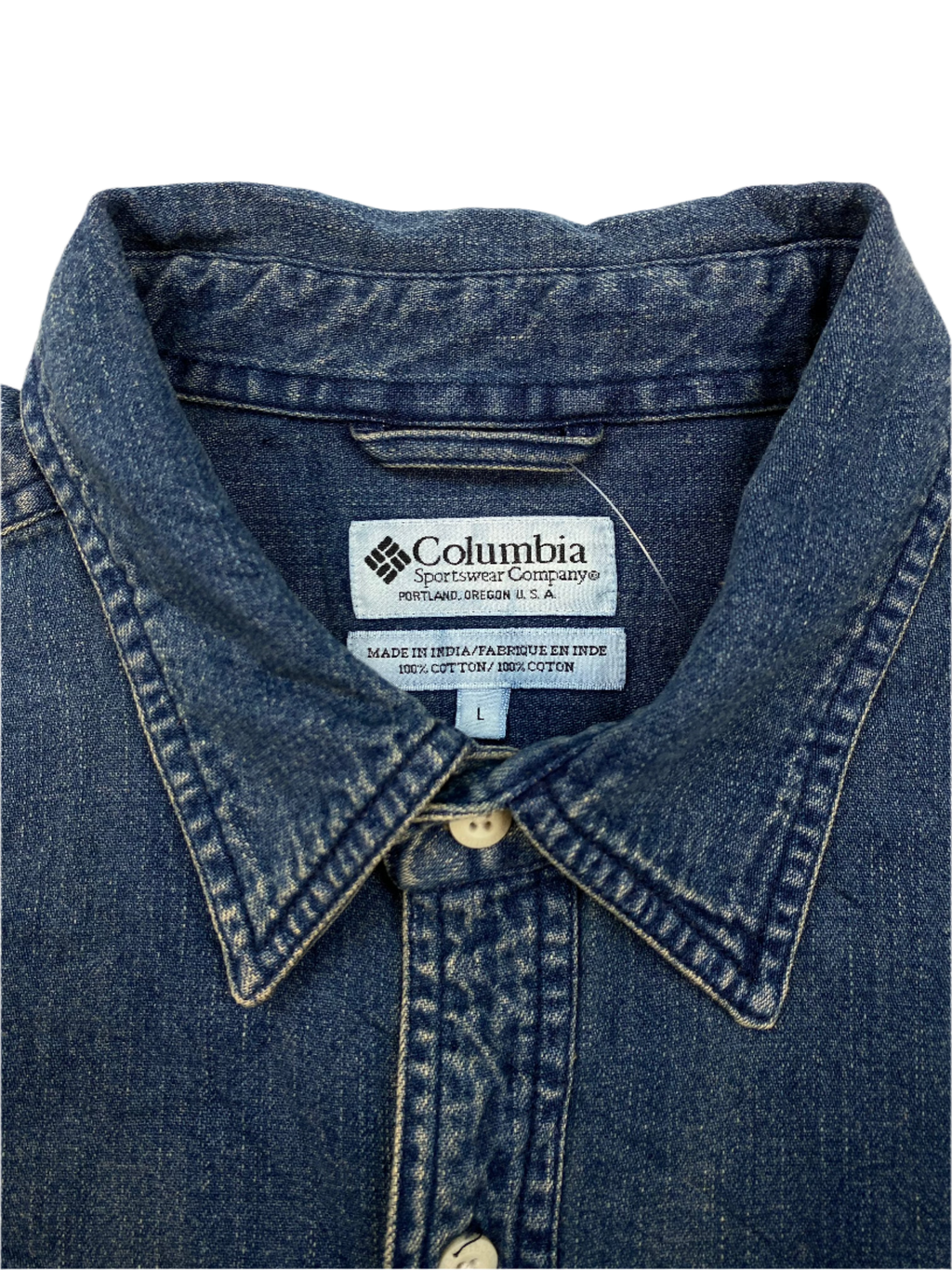 Columbia Blue Denim Shirt
