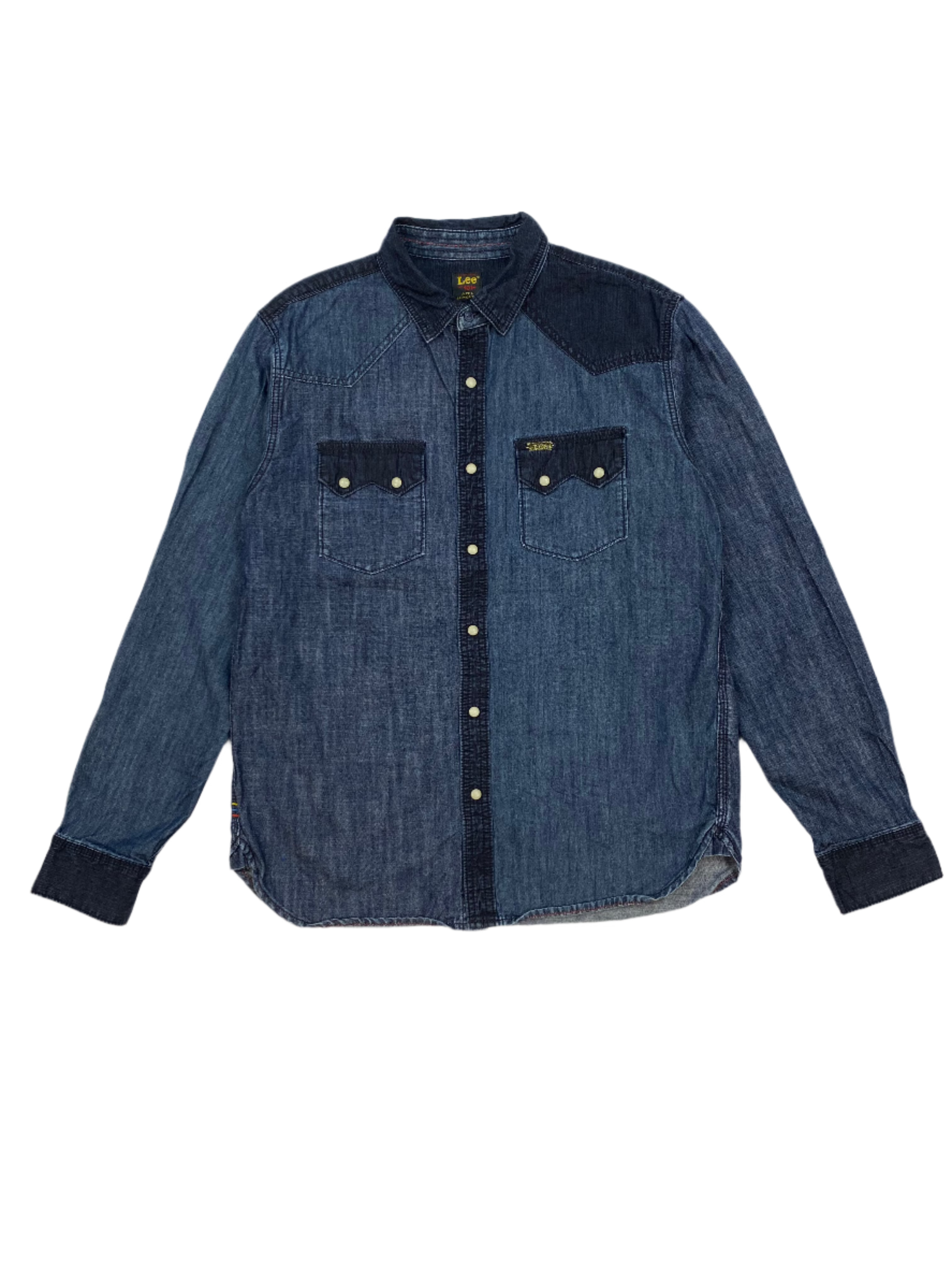 Lee Blue Denim Shirt