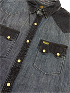 Lee Blue Denim Shirt