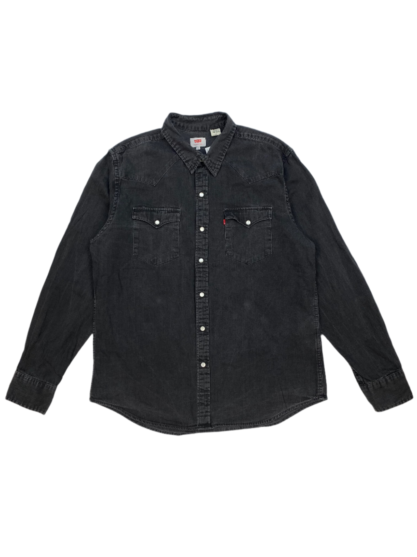 Levis Black Denim Shirt