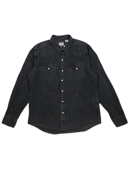 Levis Black Denim Shirt