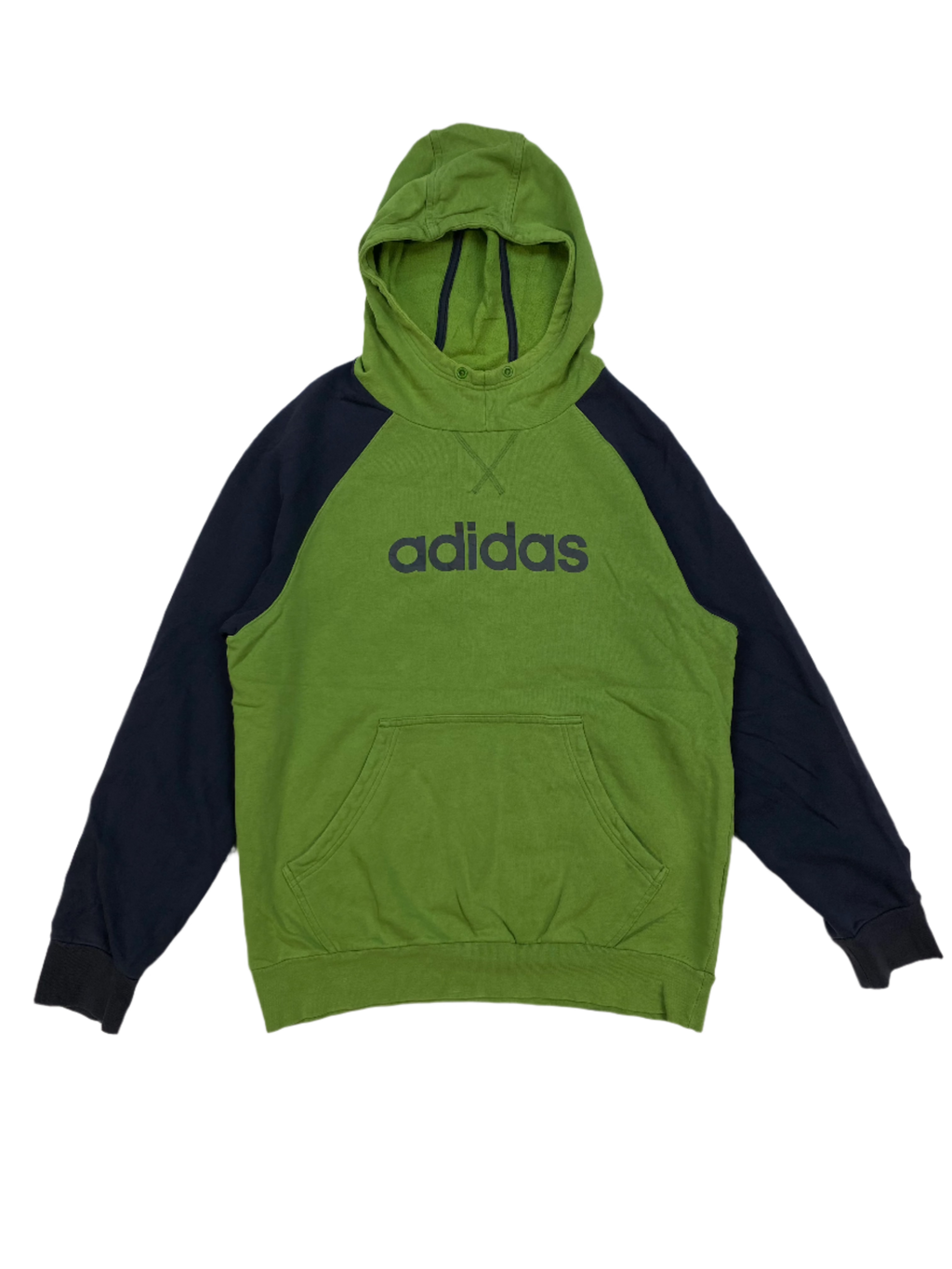 Adidas Green and Blue Hoodie