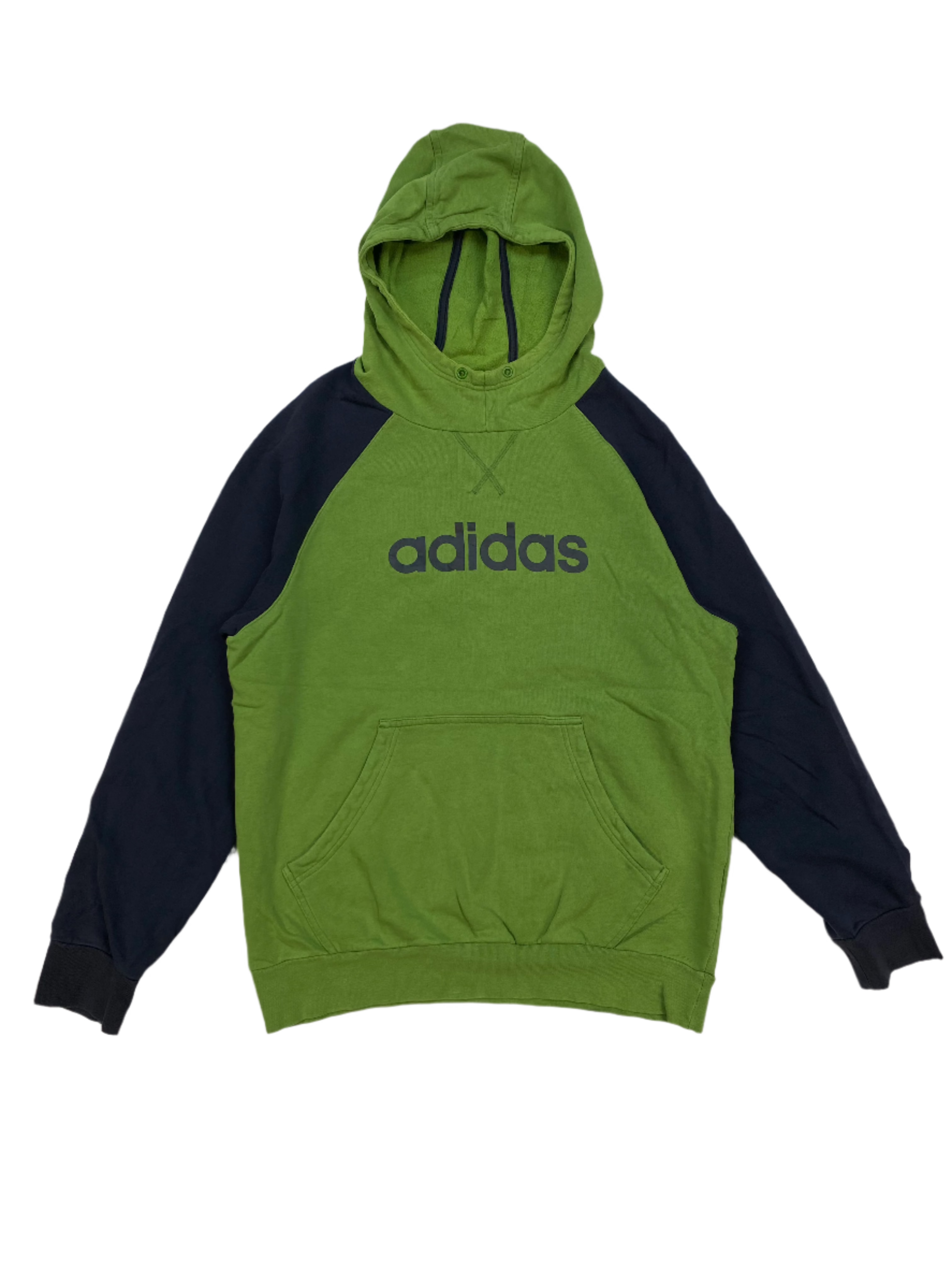 Adidas Green and Blue Hoodie