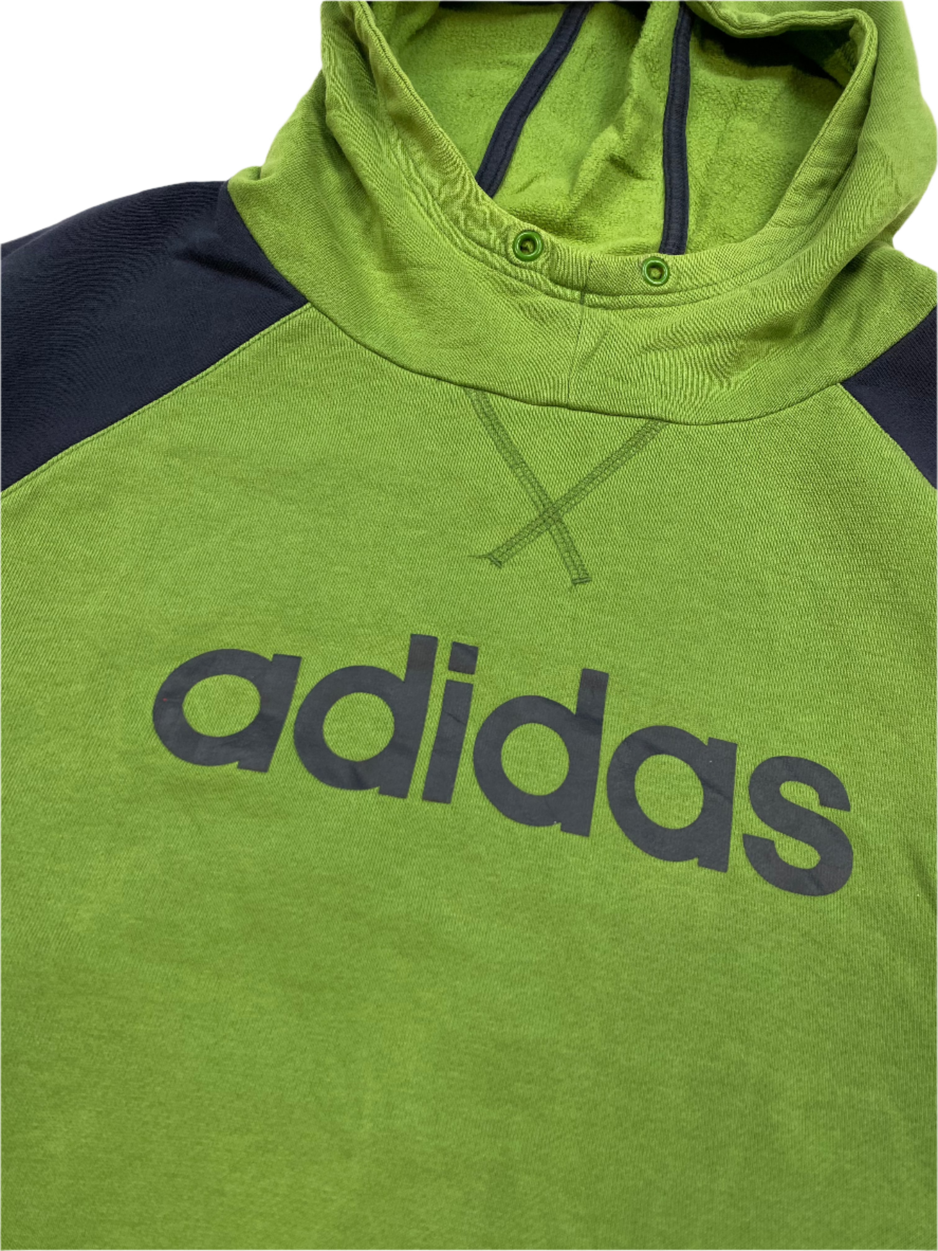 Adidas Green and Blue Hoodie
