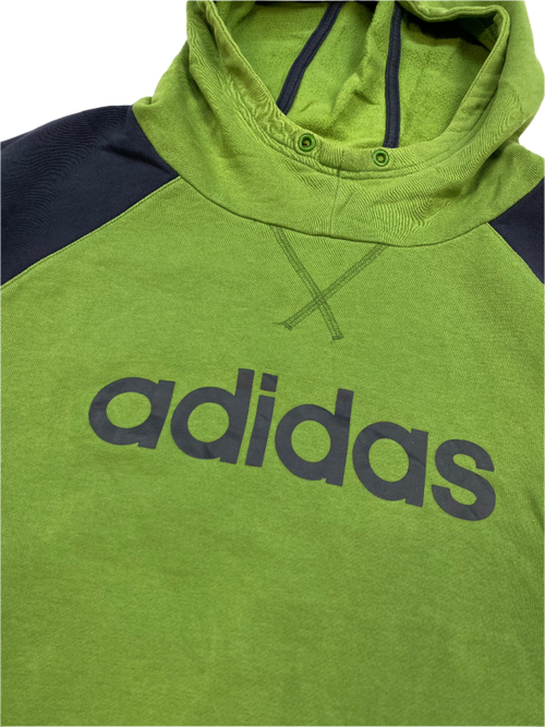 Adidas Green and Blue Hoodie