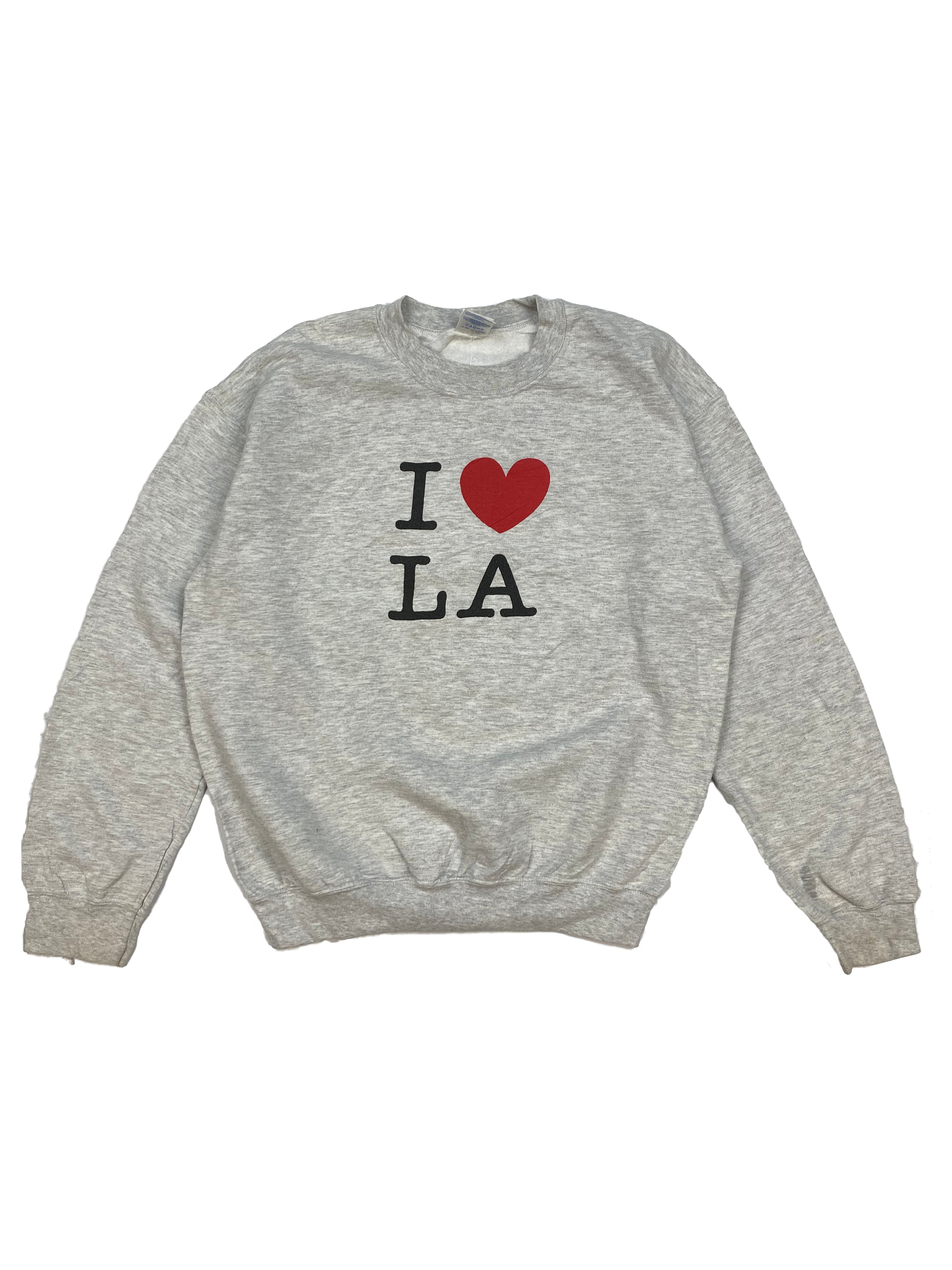 Vintage I Love LA Grey Sweatshirt
