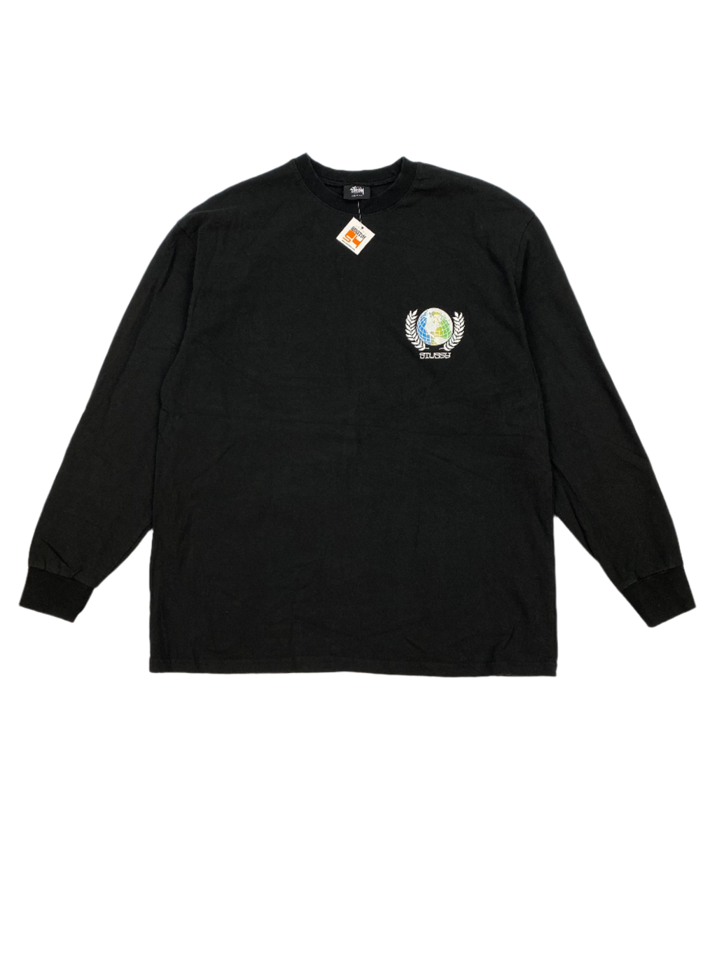 Stussy Black Longsleeve with Backprint