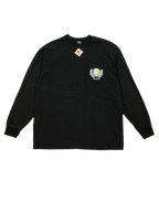 Stussy Black Longsleeve with Backprint