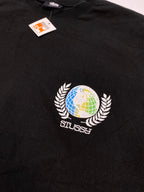 Stussy Black Longsleeve with Backprint