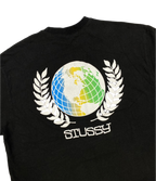 Stussy Black Longsleeve with Backprint