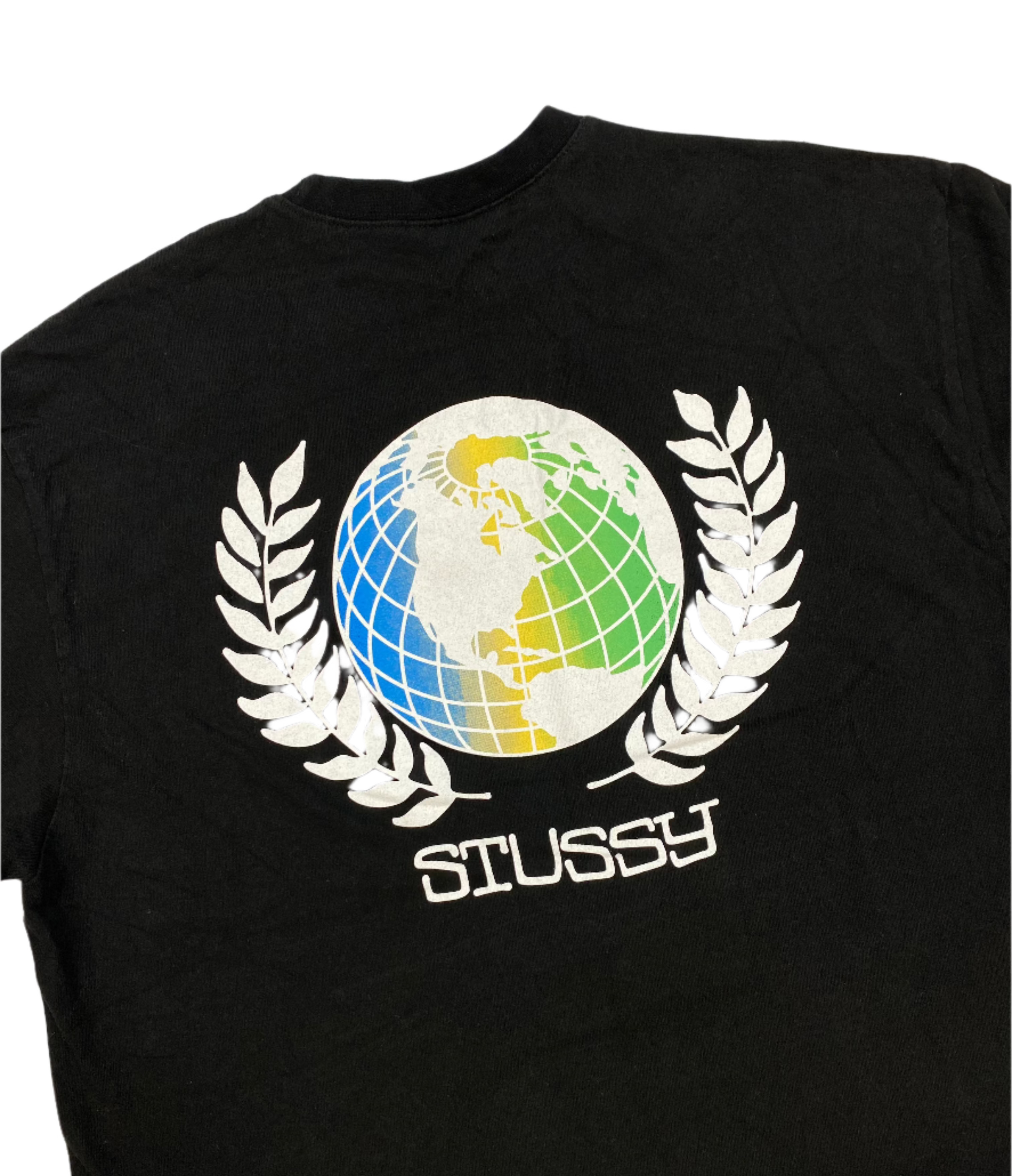 Stussy Black Longsleeve with Backprint