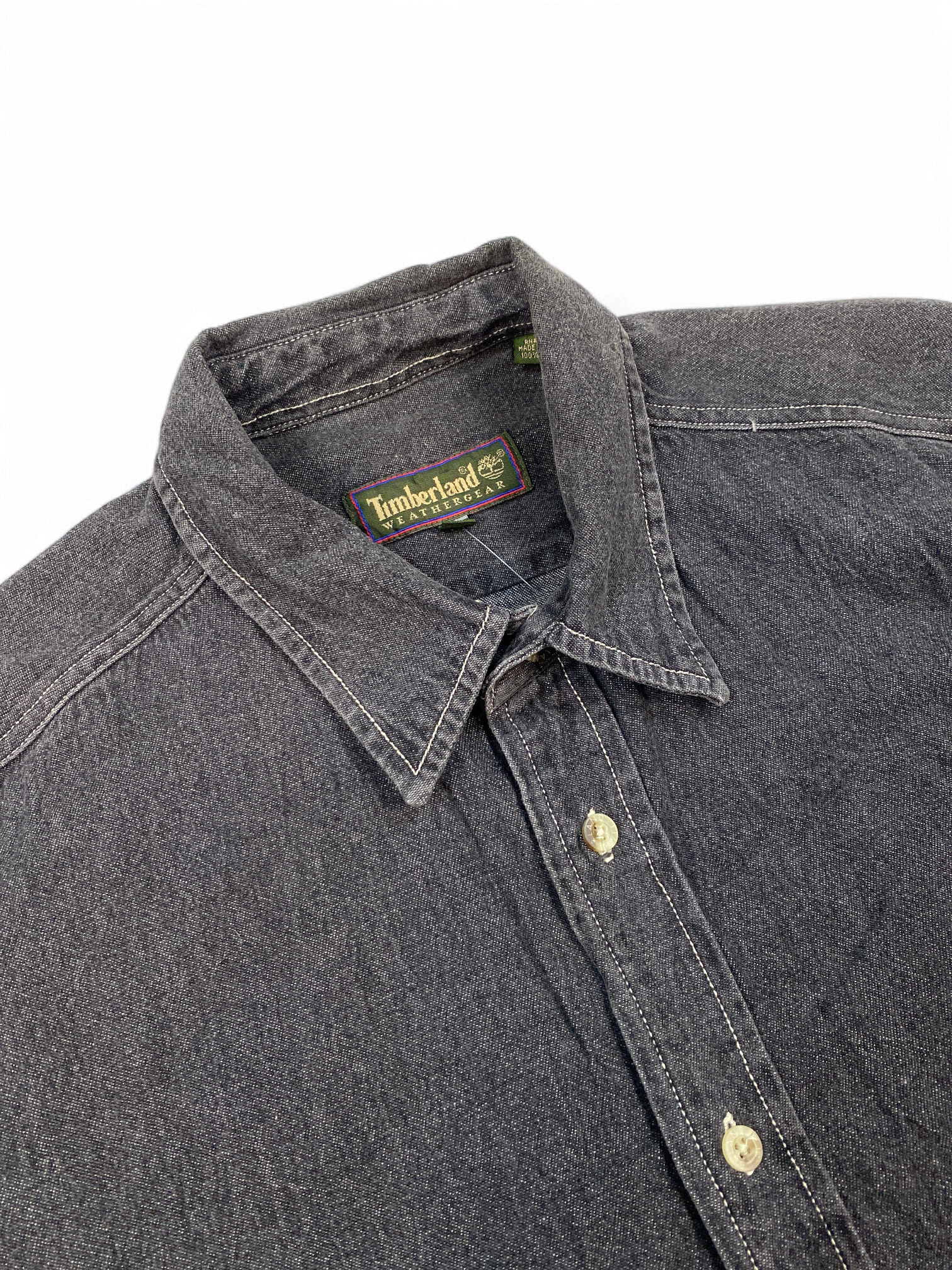 Timberland Denim Button-Down Shirt