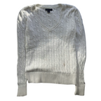 Tommy Hilfiger Cable Knit V-Neck Sweater