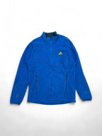 Adidas Blue Fleece Full-Zip Jacket