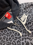 Nike Leopard Print Zip-Up Hoodie
