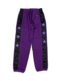 Vintage Purple Sweatpants with Star Design