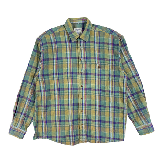 La handle flannel shirt