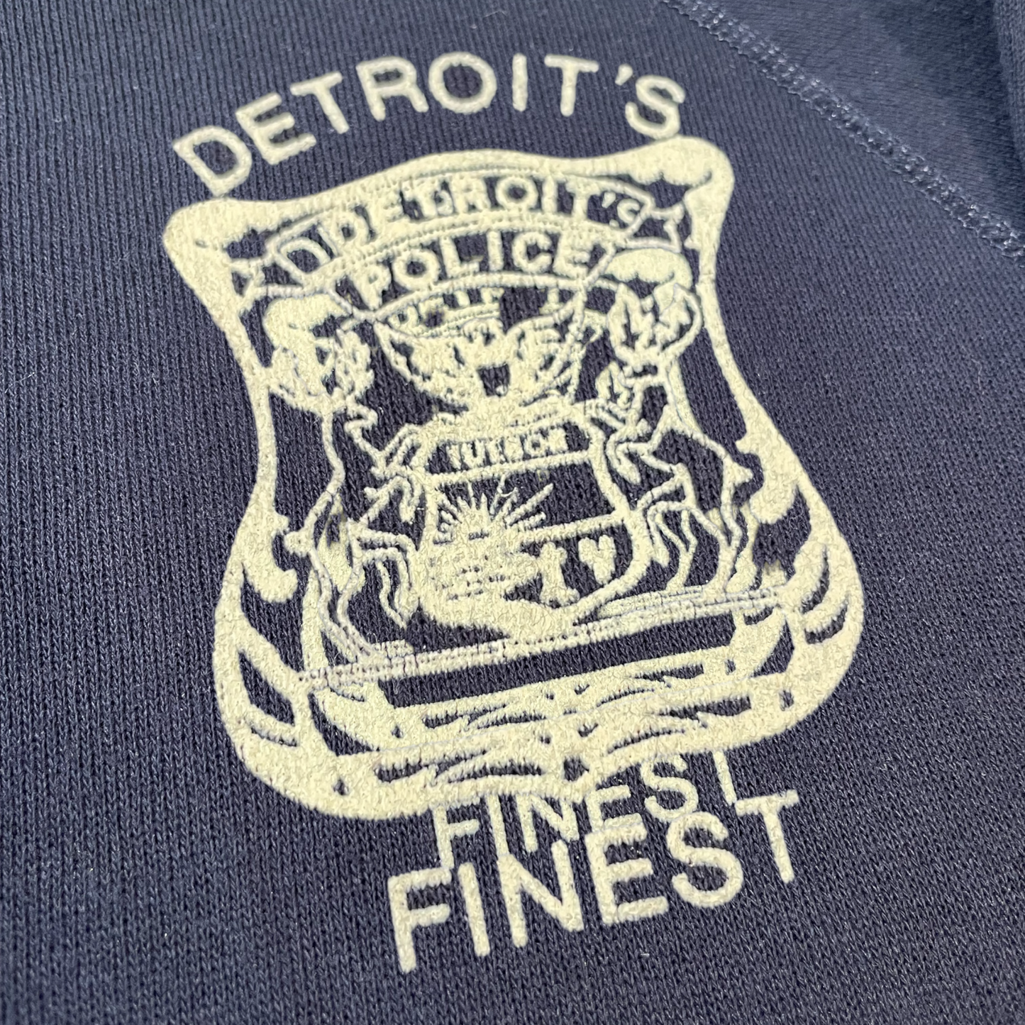 Vintage Detroit Police Sweatshirt