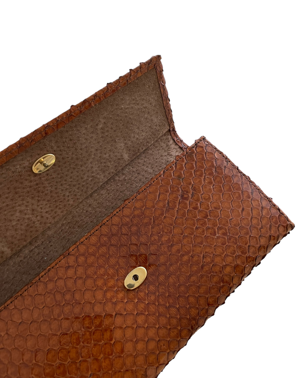 Snakeskin Clutch Bag