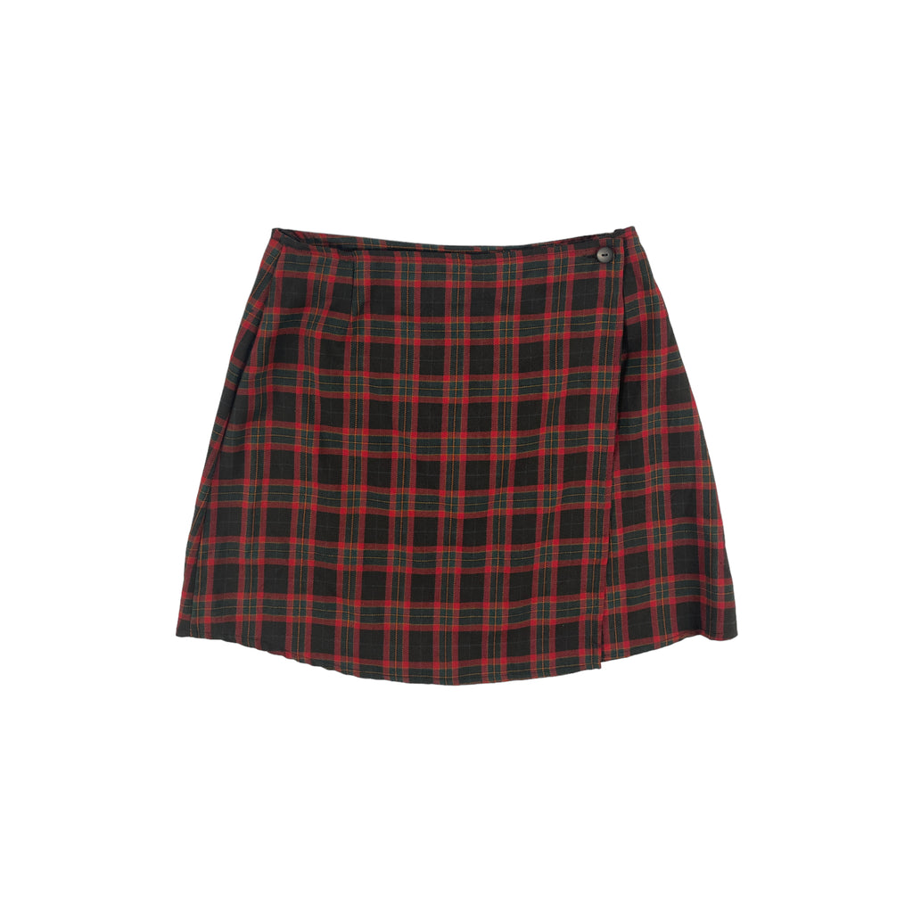 Vintage Checkered Skirt
