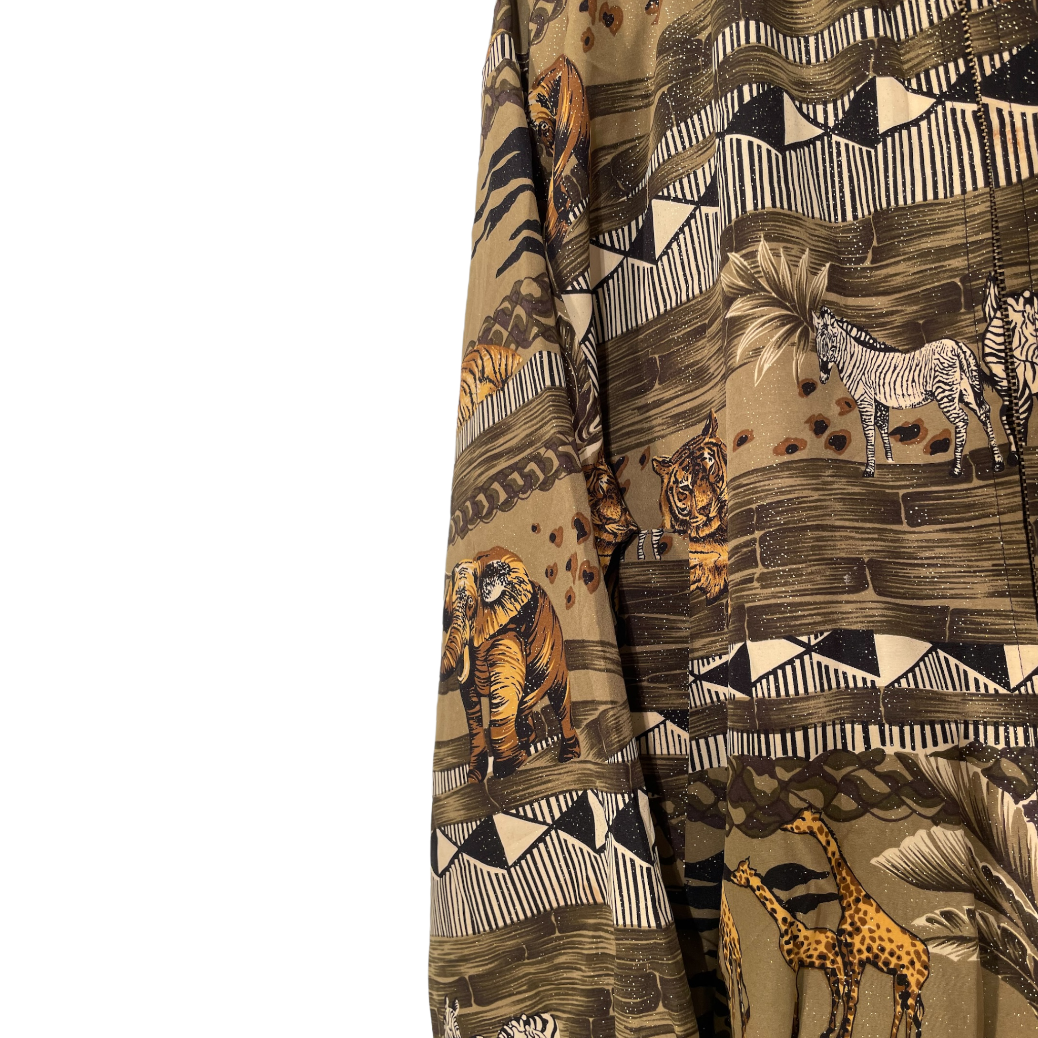 Light Safari Print Jacket