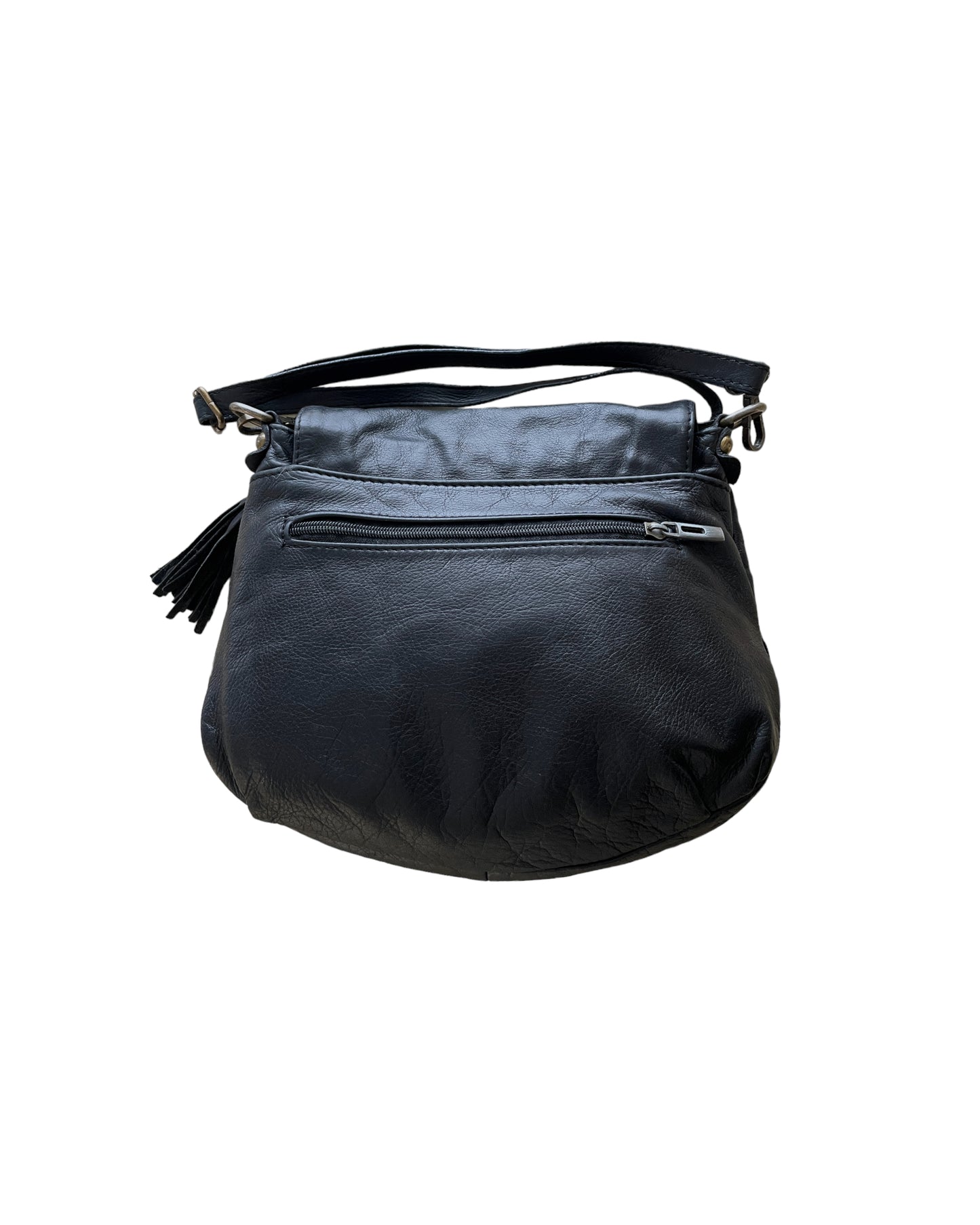 Black Leather Handbag