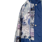Retro Print Windbreaker