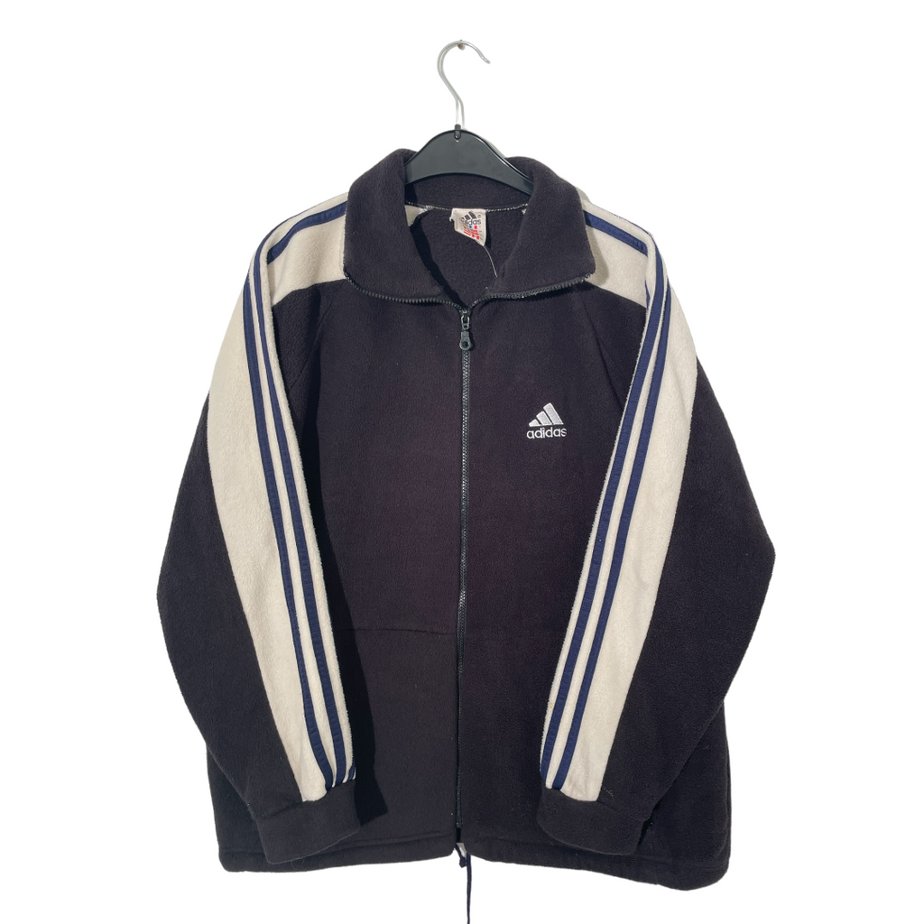 Black Adidas Fleece Zip Up