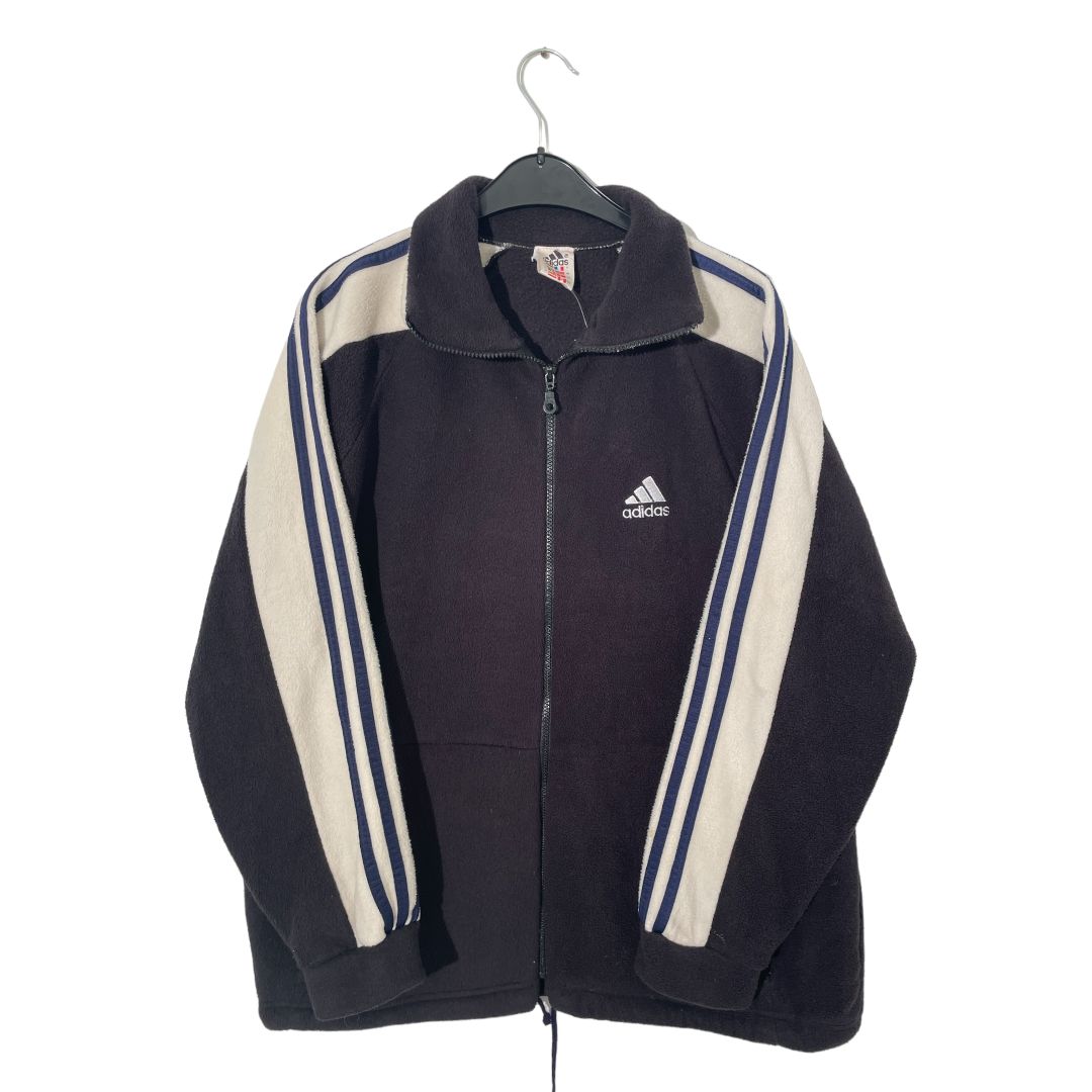 Black Adidas Fleece Zip Up