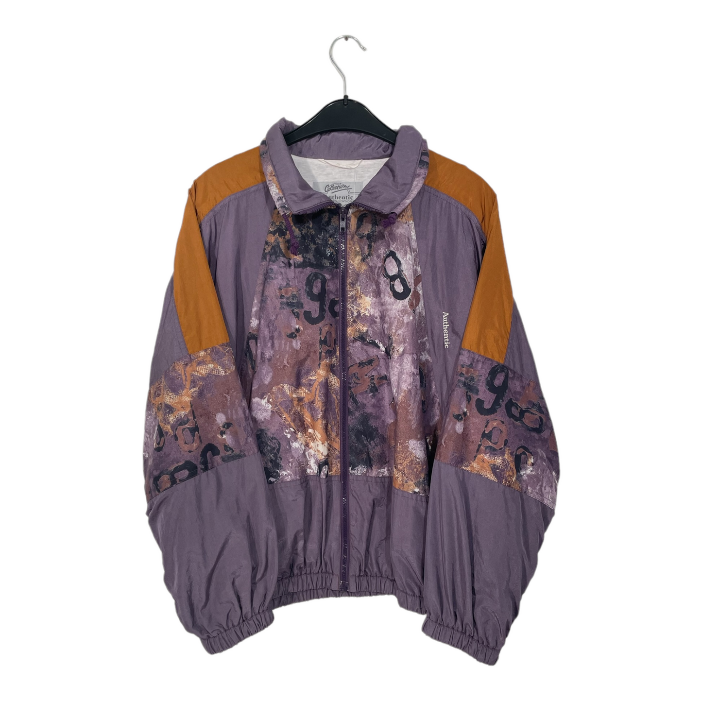 Retro Print Track Jacket