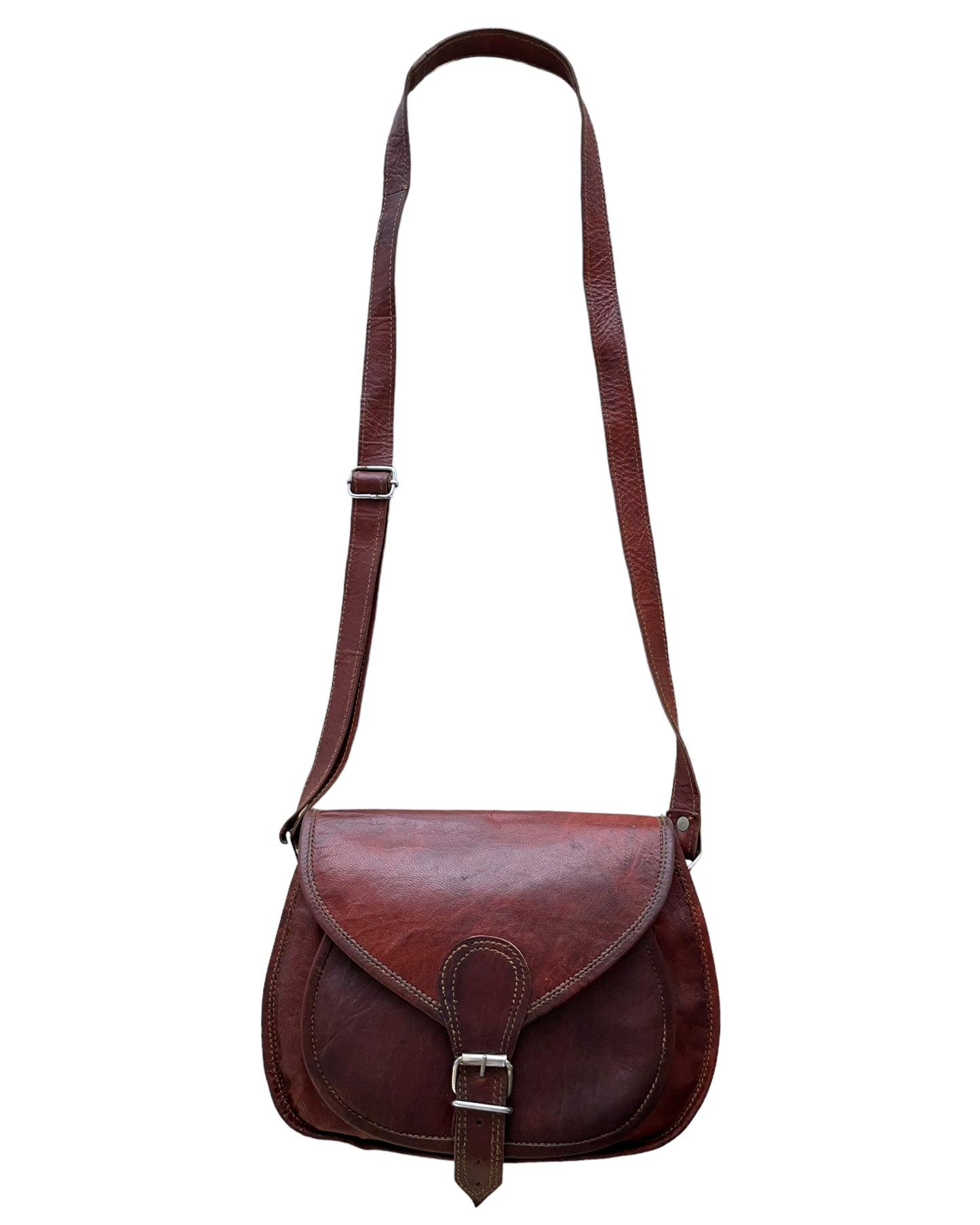 Red Leather Handbag