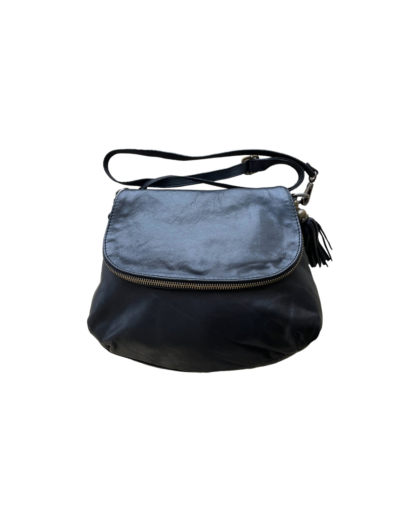 Black Leather Handbag