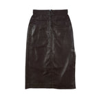 Vintage Leather Skirt