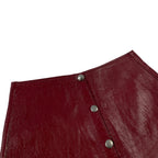 Vintage Leather Skirt