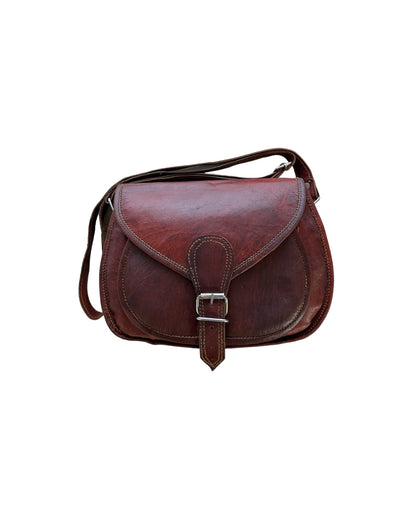 Red Leather Handbag