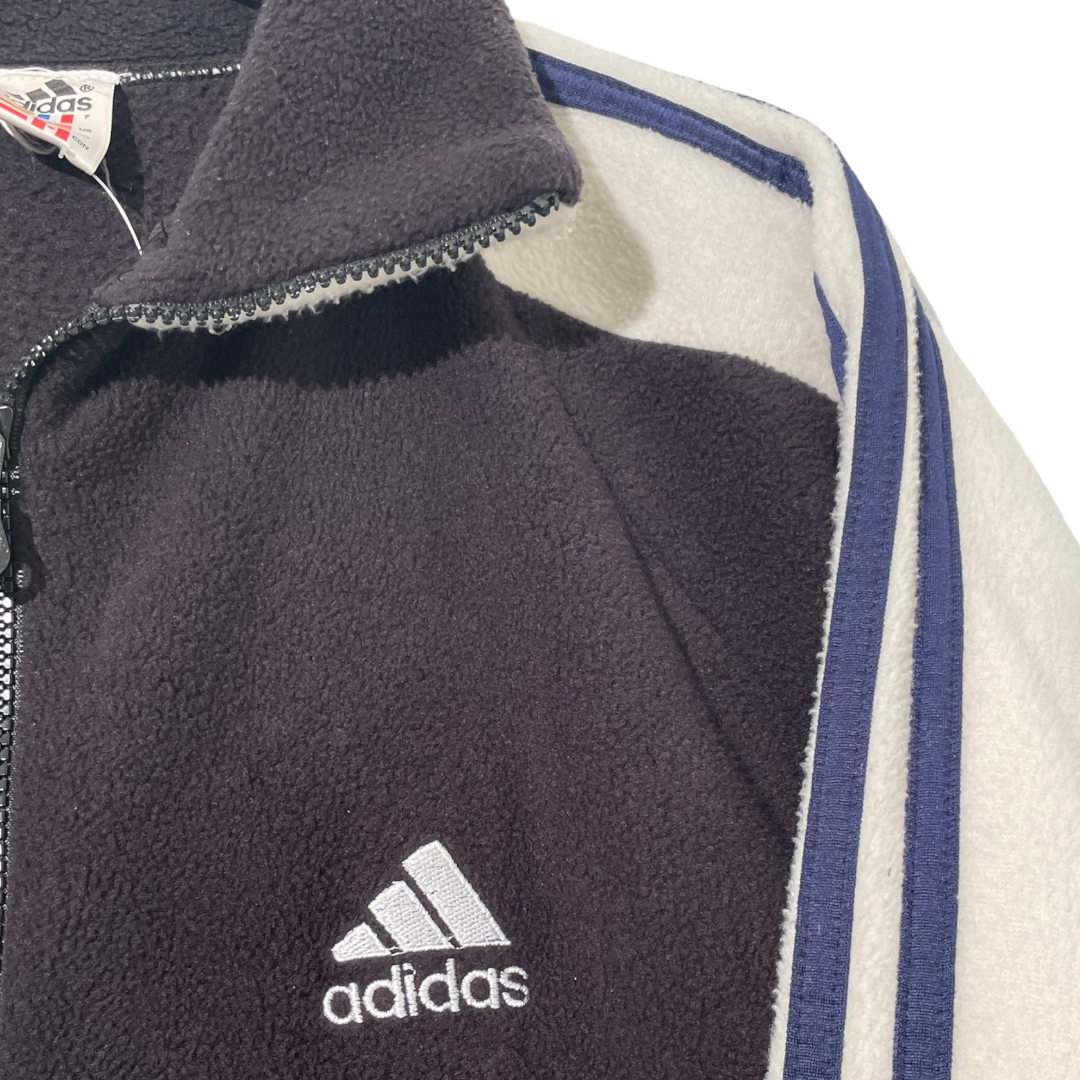 Black Adidas Fleece Zip Up