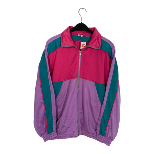 Pink retro sweatjacket