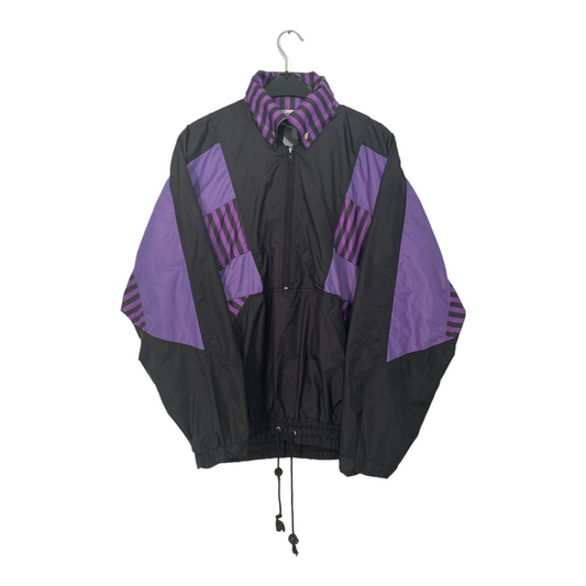 Retro Print Track Jacket