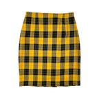 Vintage Checkered Skirt