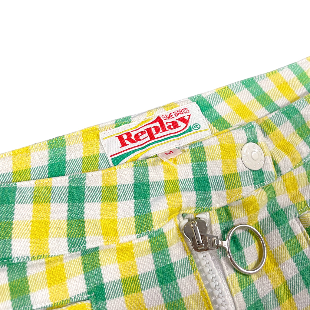 Vintage Replay Checkered Skirt