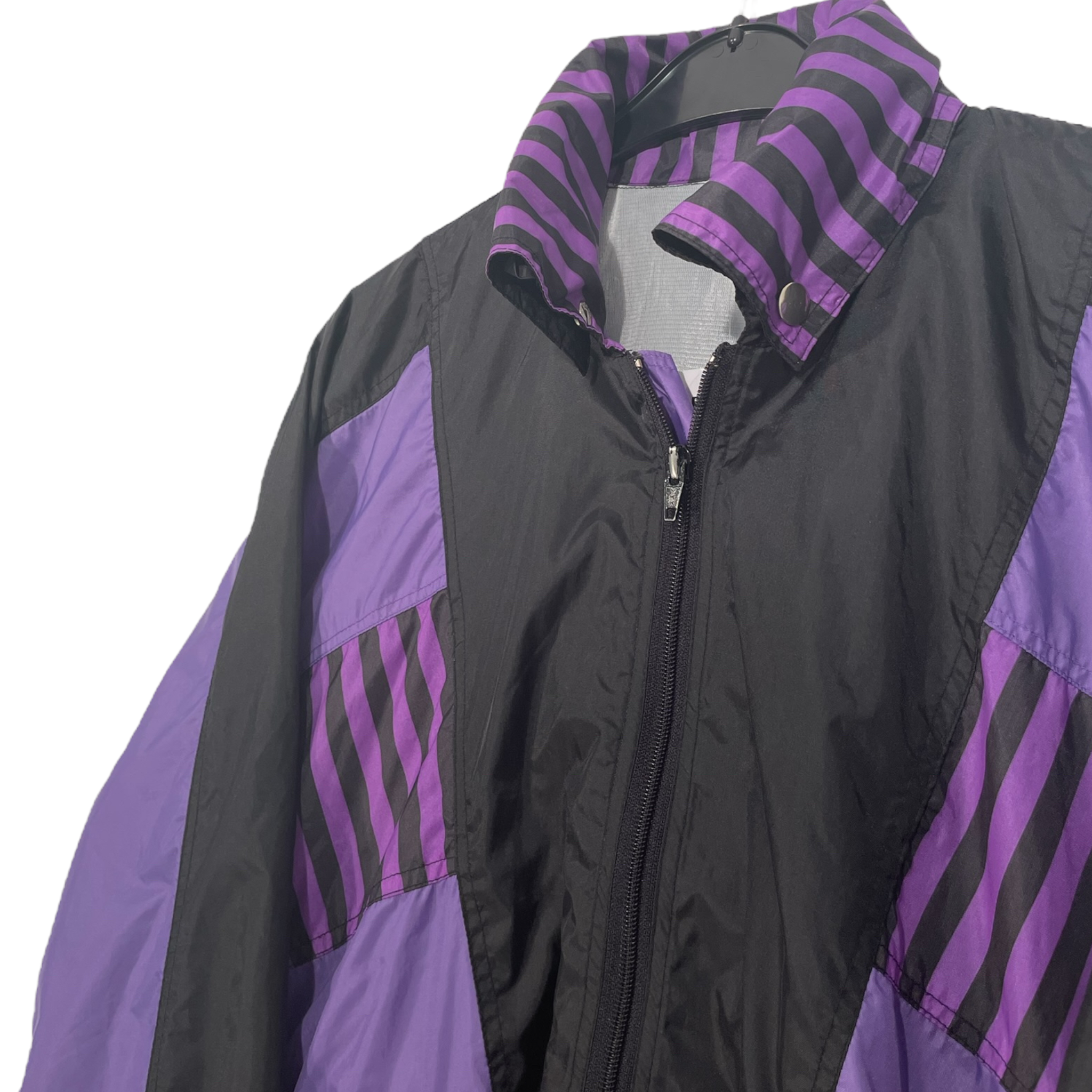 Retro Print Track Jacket