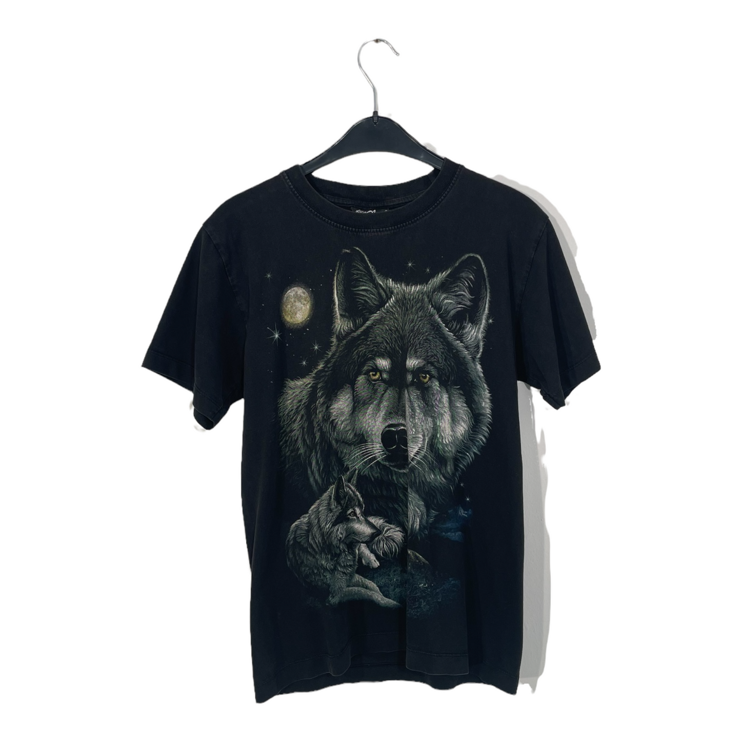 Schwarzes Wolf T-Shirt