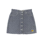 Vintage BigBlue Flower Skirt